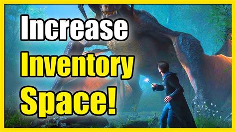 how to increase inventory space.